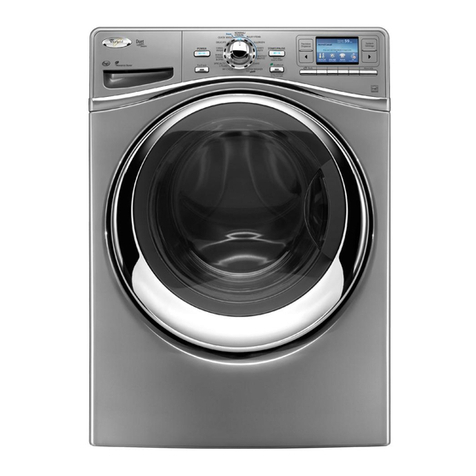 Whirlpool  WED97HEXL Use and care guide