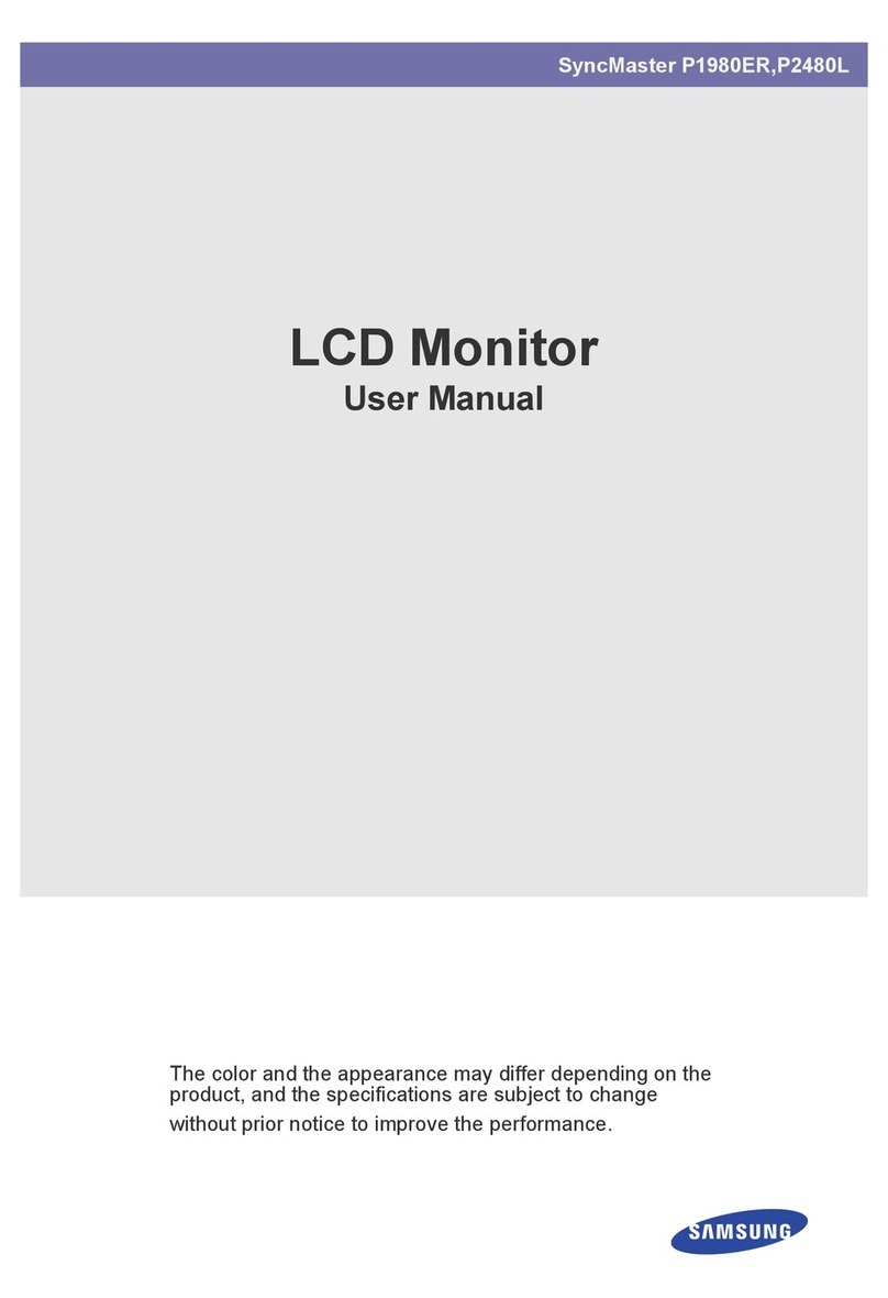 Samsung SyncMaster P1980ER User manual