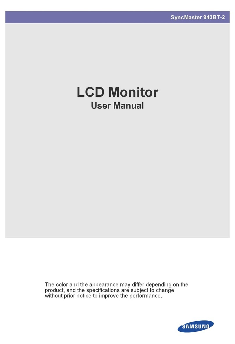 Samsung SyncMaster 943BT-2 User manual