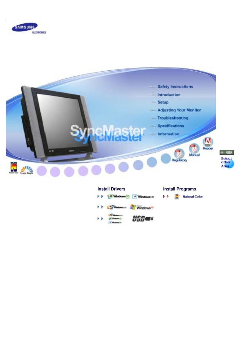 Samsung SyncMaster 730MP User manual