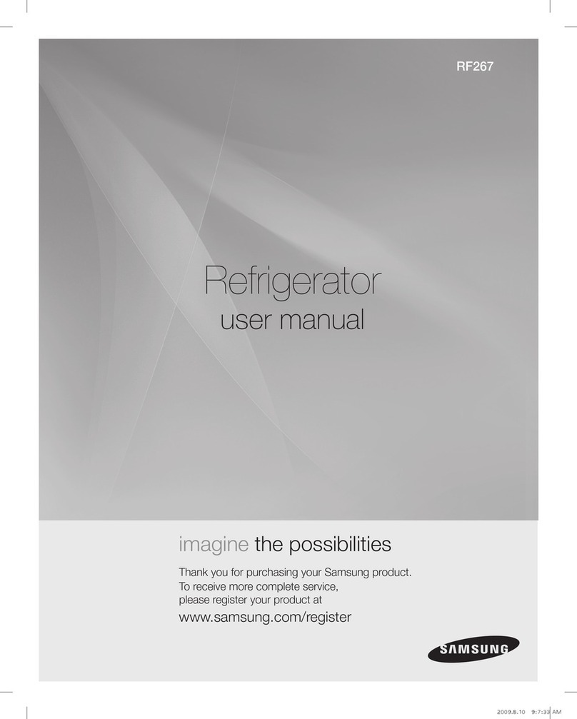 Samsung RF267AEBP user manual