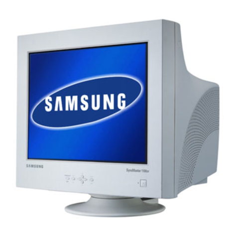 Samsung SyncMaster 1100 DF User manual