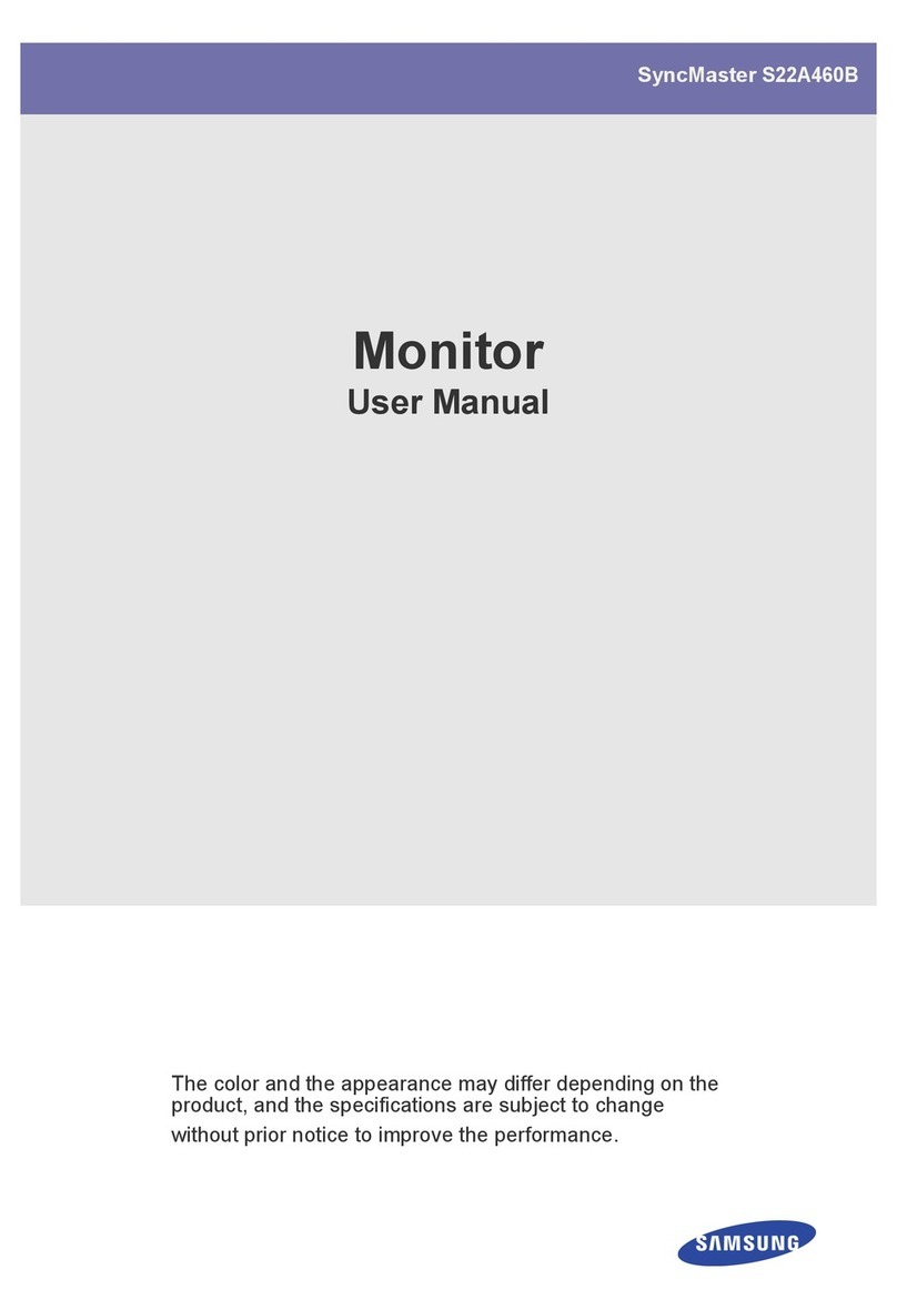 Samsung SyncMaster S22A460B user manual