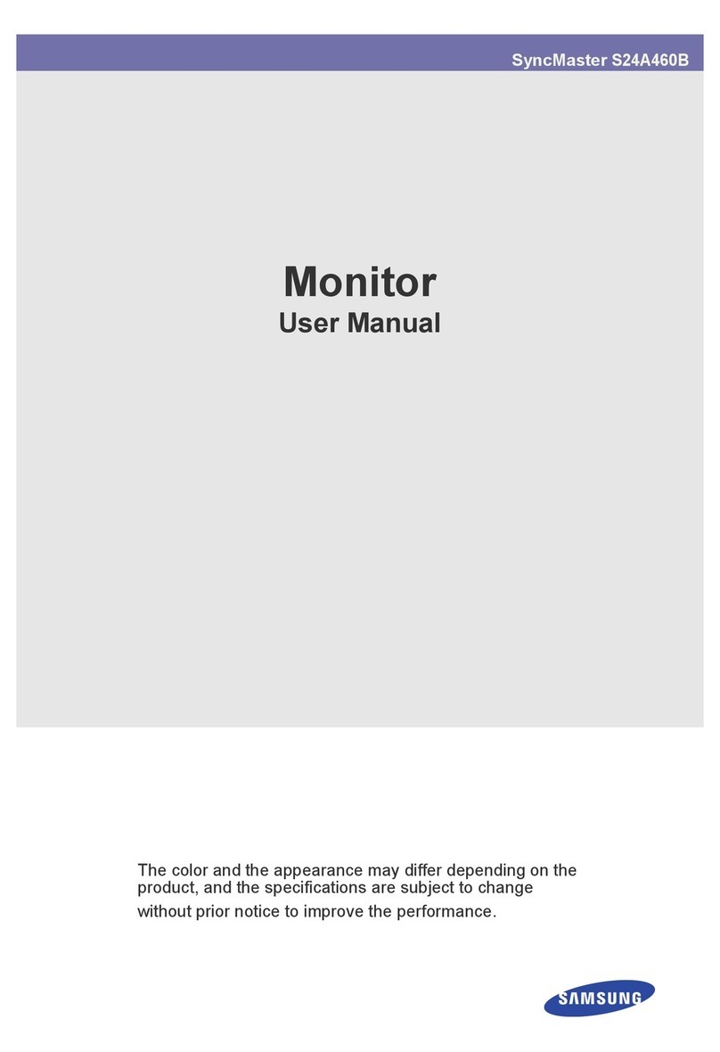 Samsung SyncMaster S24A460B User manual Samsung SyncMaster S24A460B User manual