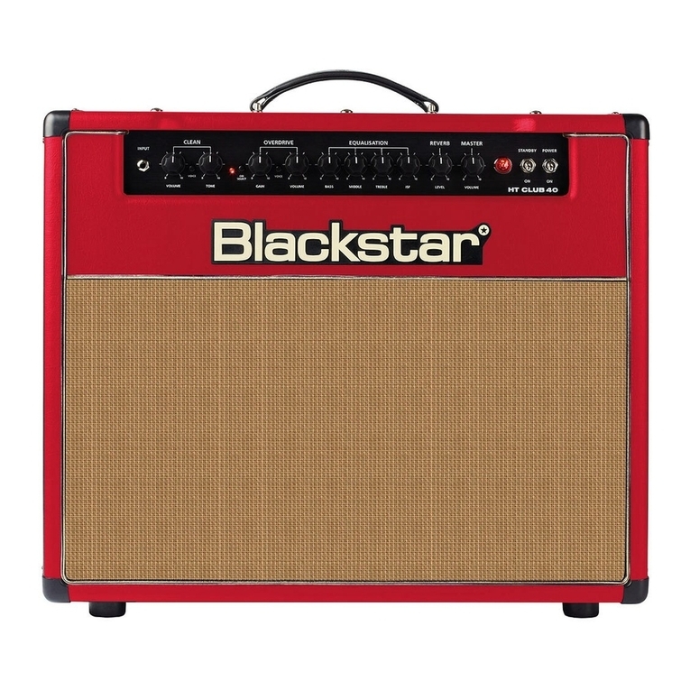 BLACK STAR HT Club 40 User manual
