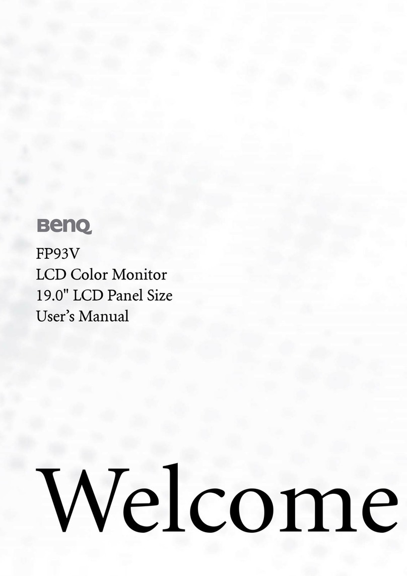 BenQ FP93V user manual