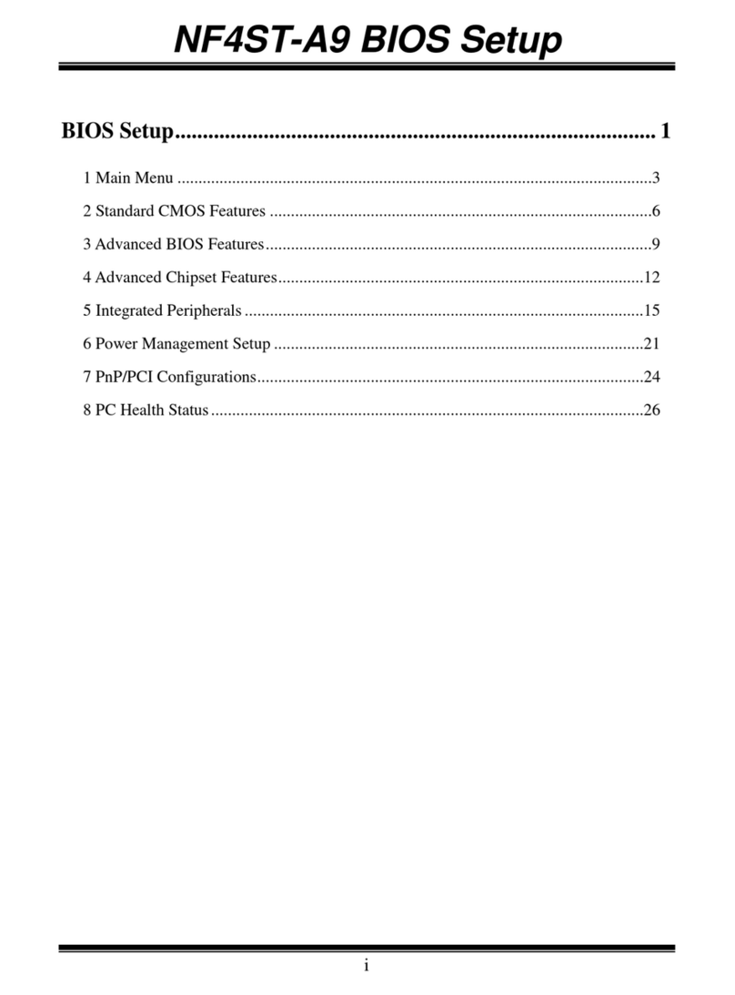 Biostar NF4ST-A9 Bios setup manual