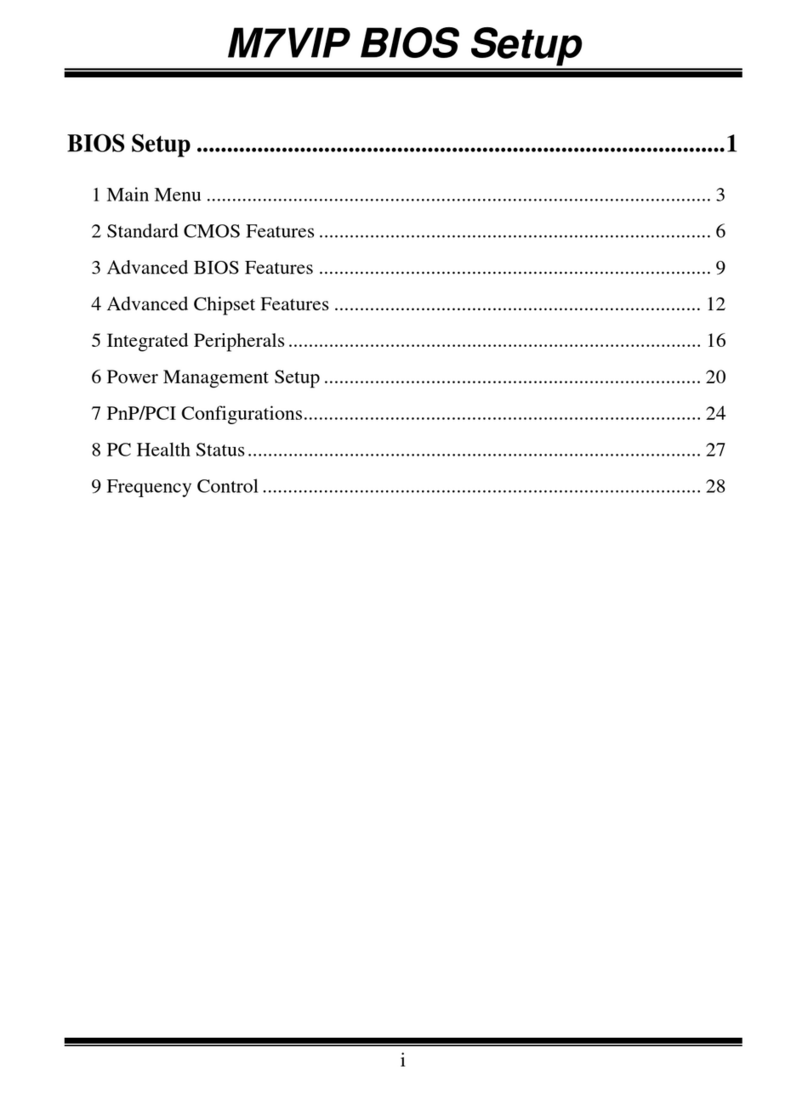 Biostar M7 VIP Pro Bios setup manual