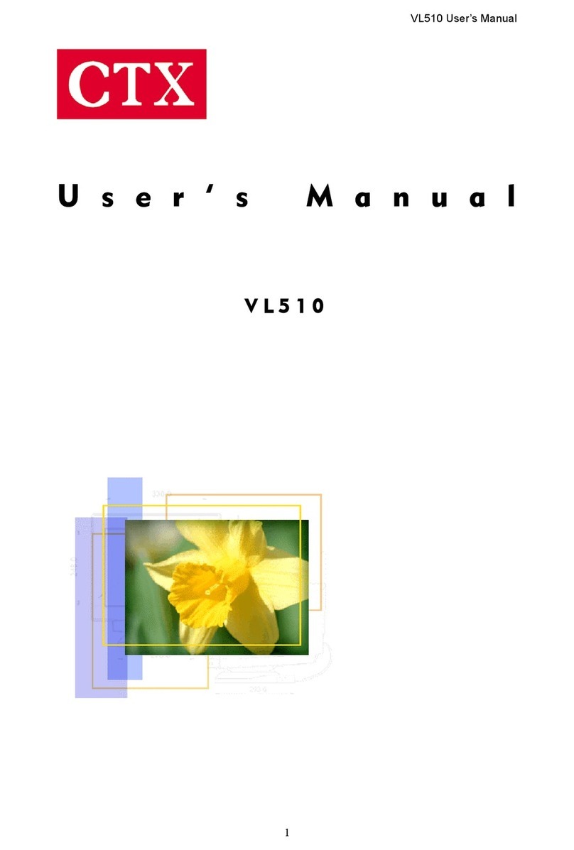 CTX VL510 User manual