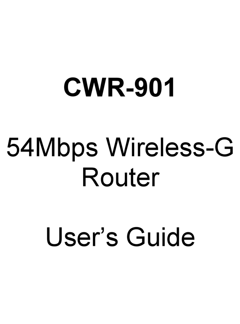 CNET CWR-901 User manual