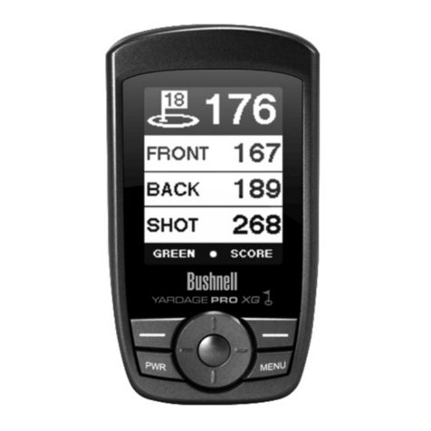 Bushnell Yardage Pro XG user manual