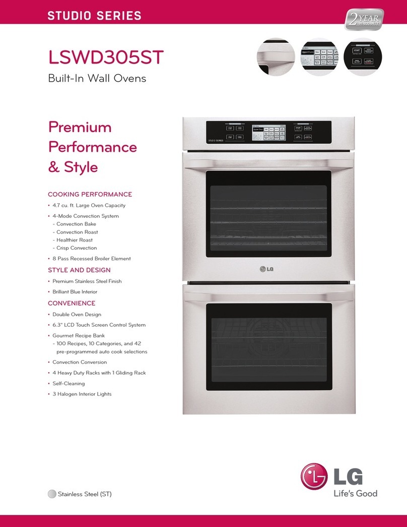 LG LSWD305ST User manual