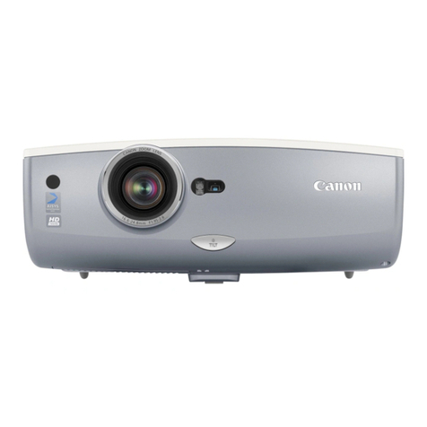 Canon REALiS SX80 Mark II D supplementary guide