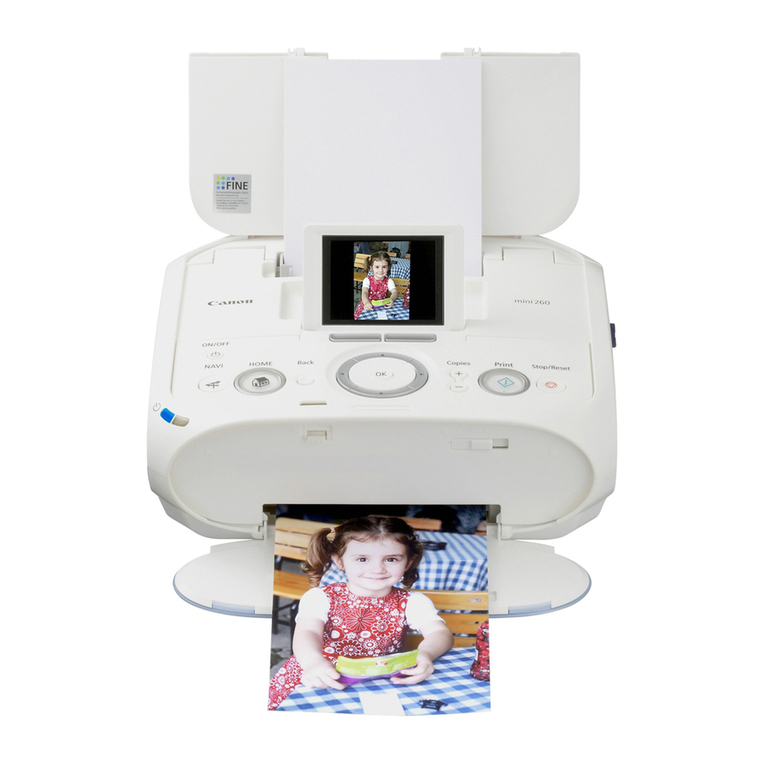 Canon PIXMA mini260 User manual Canon PIXMA mini260 User manual