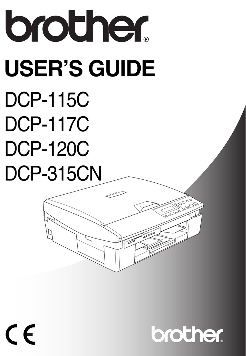Brother DCP-115C User manual Brother DCP-115C User manual