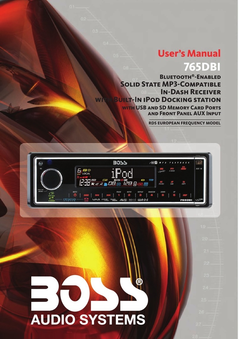 Boss Audio Systems 765DBI user manual