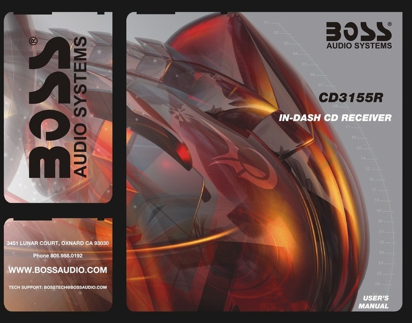 Boss Audio Systems CD-3155R user manual