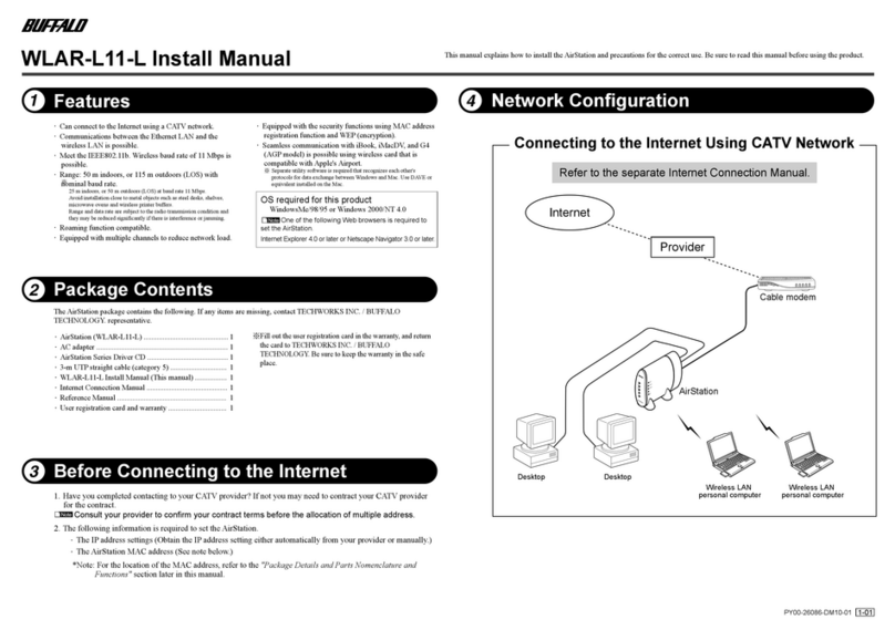 Buffalo AirStation WLAR-L11-L User manual