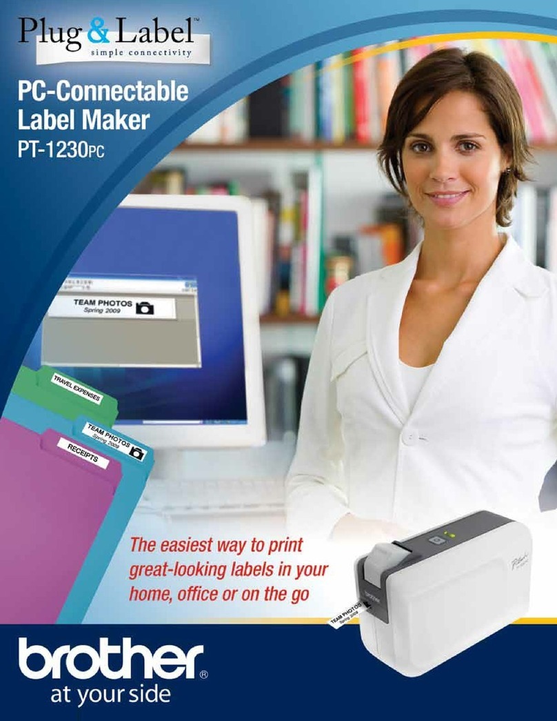 Brother P-Touch PT-1230PC User manual