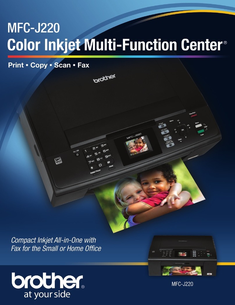 Brother MFC-J220 User manual