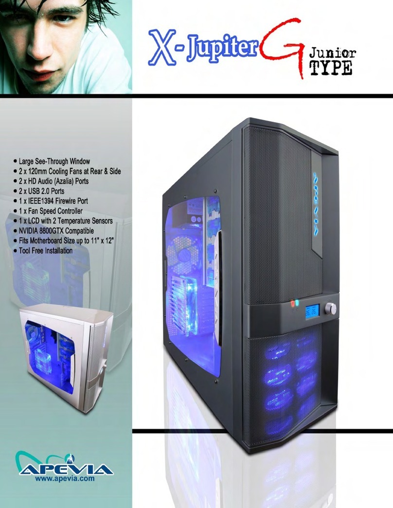 Apevia X-Jupiter Jr install guide