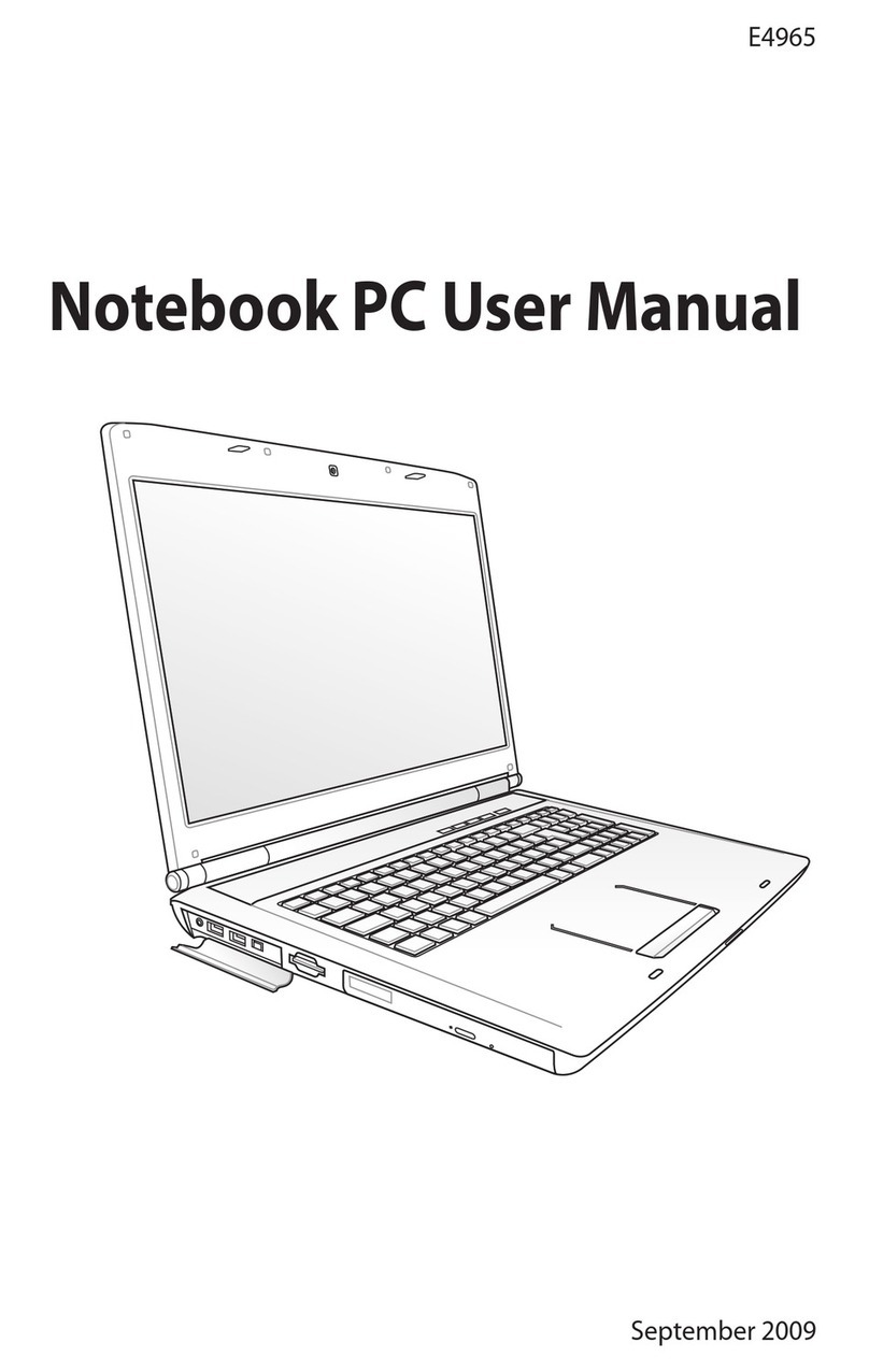 Asus G72Gx User manual