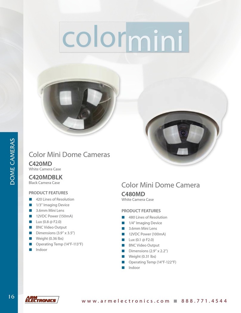 Arm Electronics C480MD User manual Arm Electronics C480MD User manual