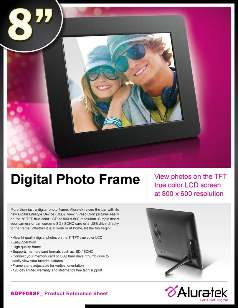 Aluratek ADPF08SF brochure