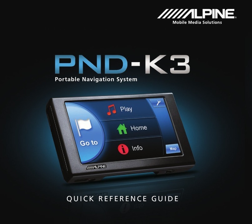 Alpine PND-K3 User manual