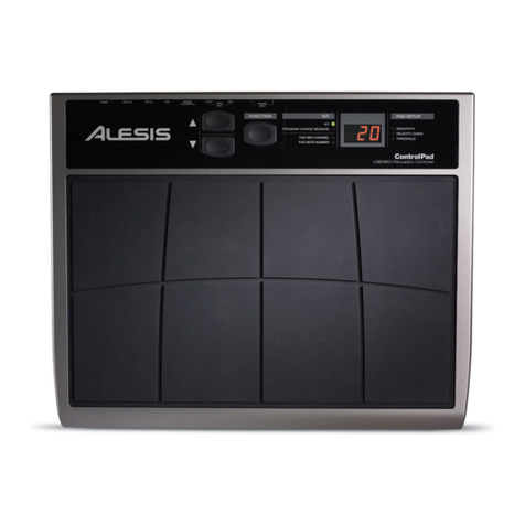 Alesis ControlPad User manual