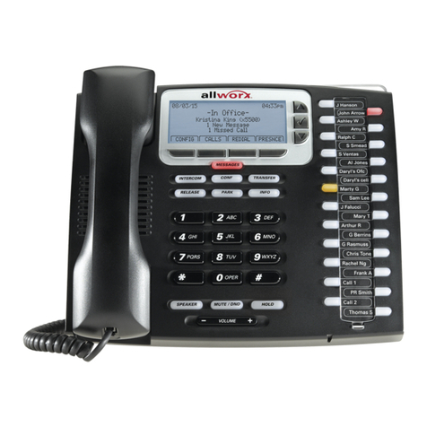 Allworx 9224 User manual