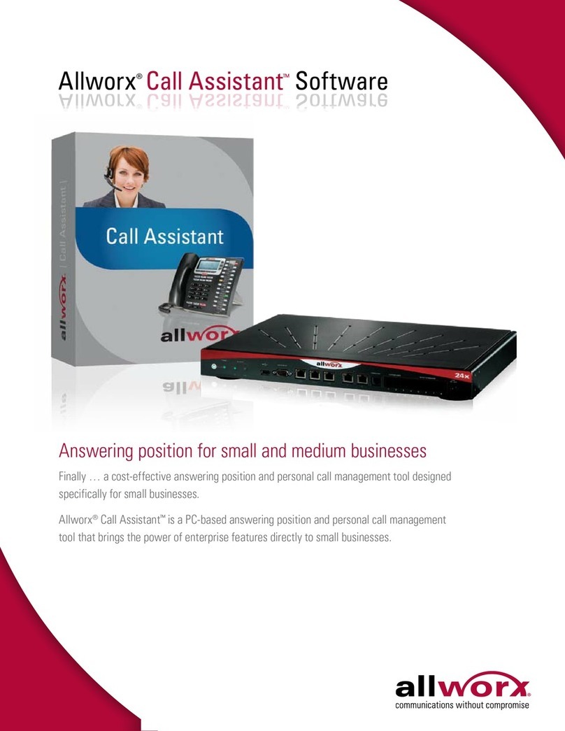 Allworx 9224 User manual