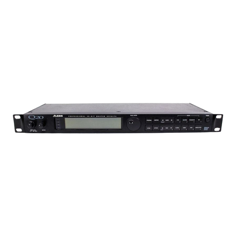 Alesis Q20 user manual