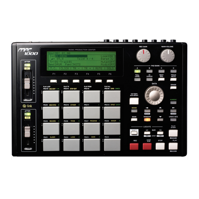 Akai Professional MPC 1000 User manual