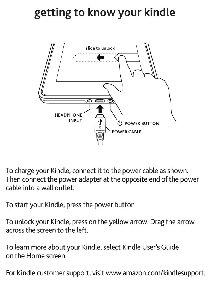 Amazon Kindle Kindle Getting to know