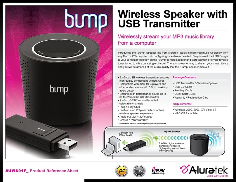 Aluratek AUWS01F brochure