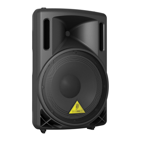 Behringer Eurolive B212A user manual