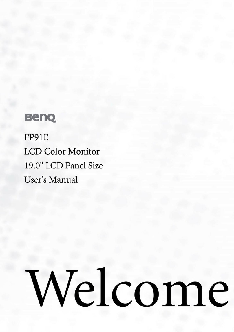 BenQ FP91E User manual