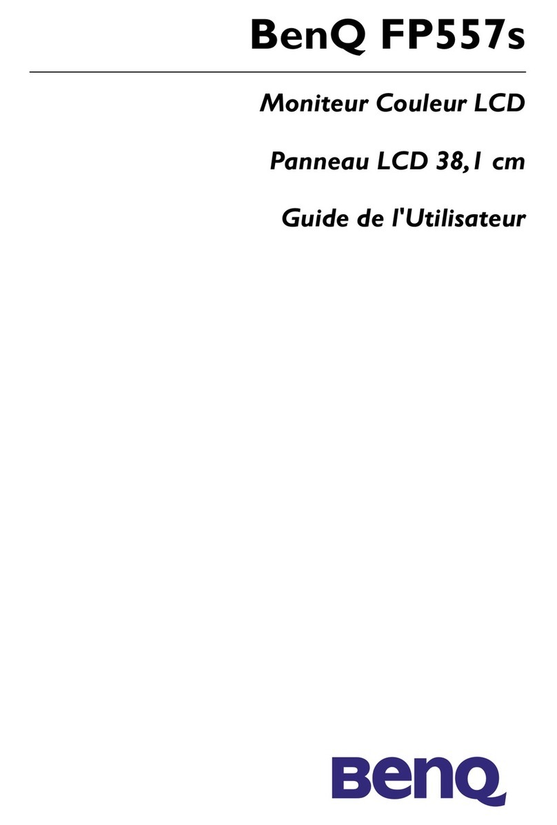 BenQ FP557S User manual