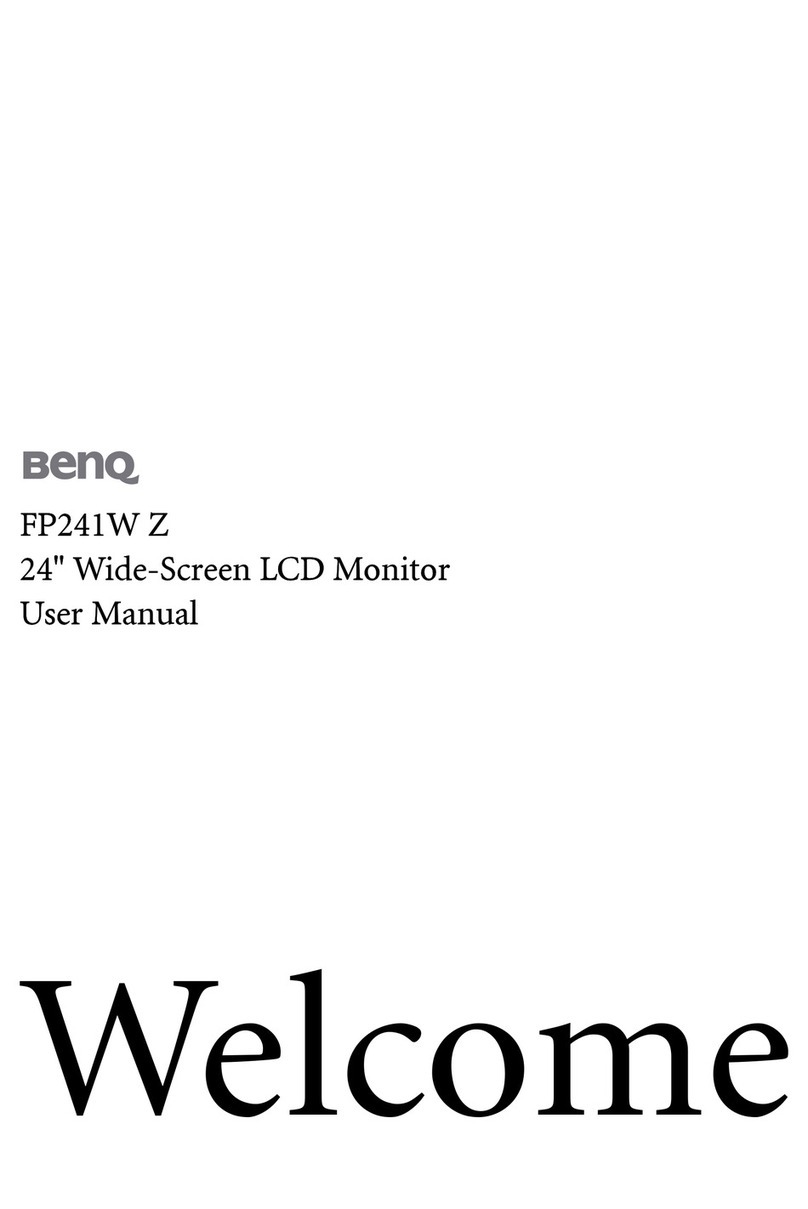 BenQ FP241W User manual