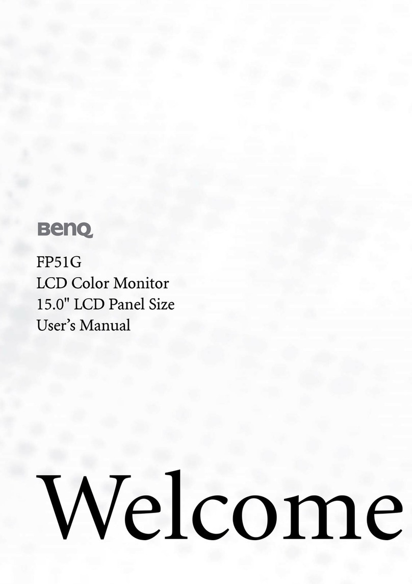 BenQ FP51G User manual