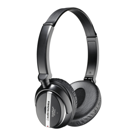 Audio Technica QuietPoint ATH-ANC25 instruction manual