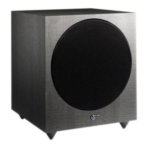 Audio Pro Evo Series Sub Evo 10 instructions