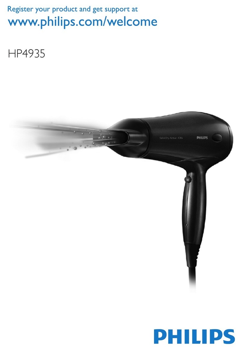 Philips HP8295/00 user manual