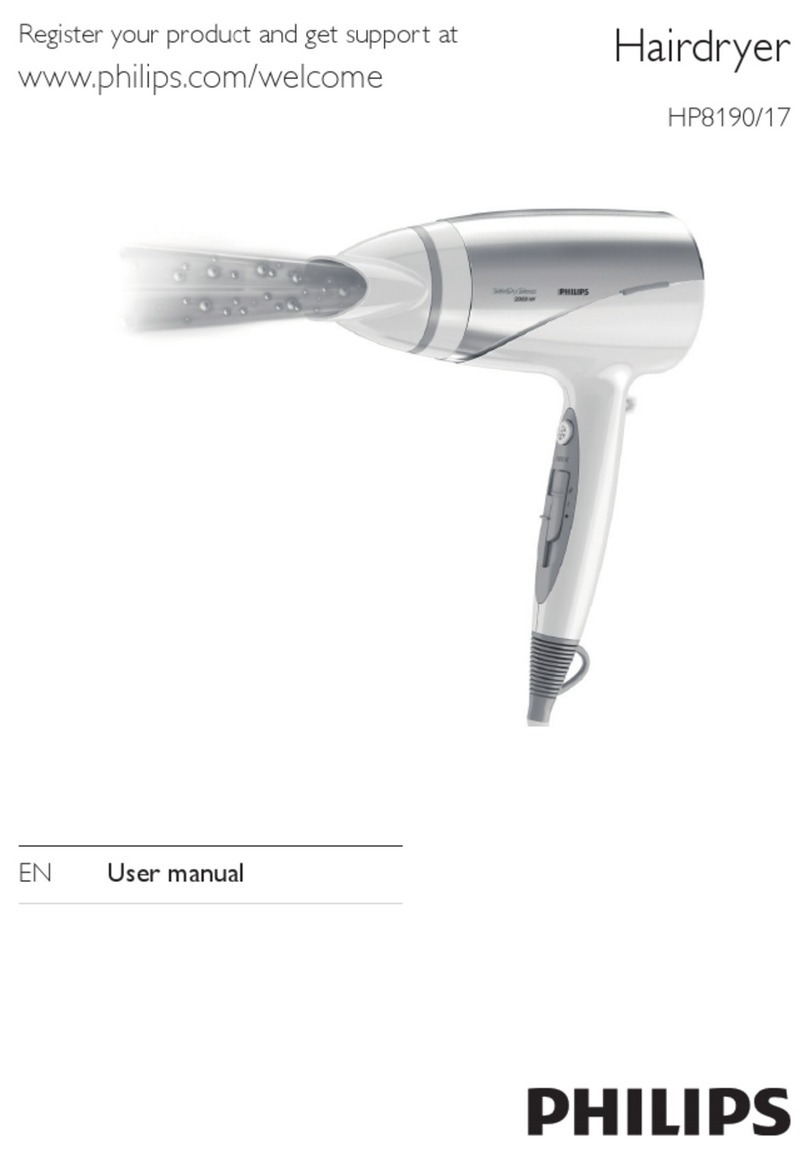 Philips HP8190/00 User manual