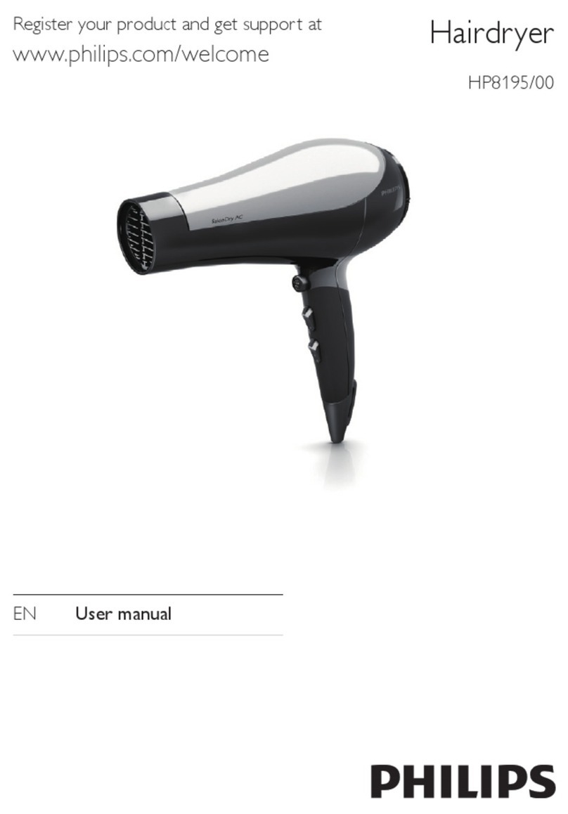 Philips HP8195/03 User manual