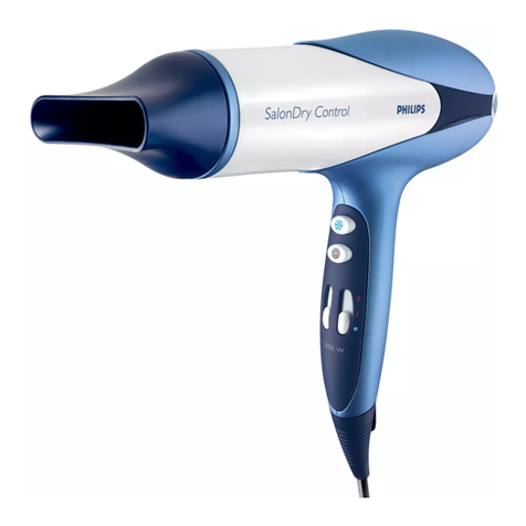 Philips SalonDry Control HP4984 user manual