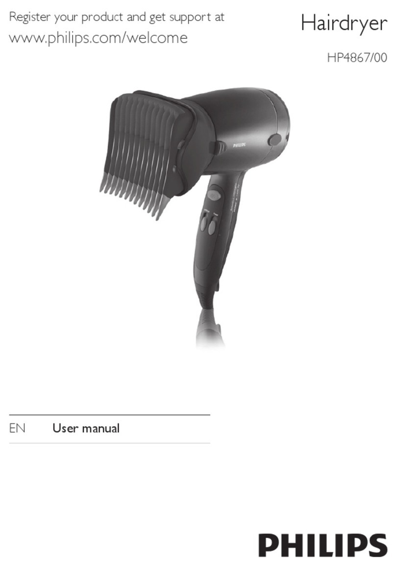 Philips HP4867/00 user manual
