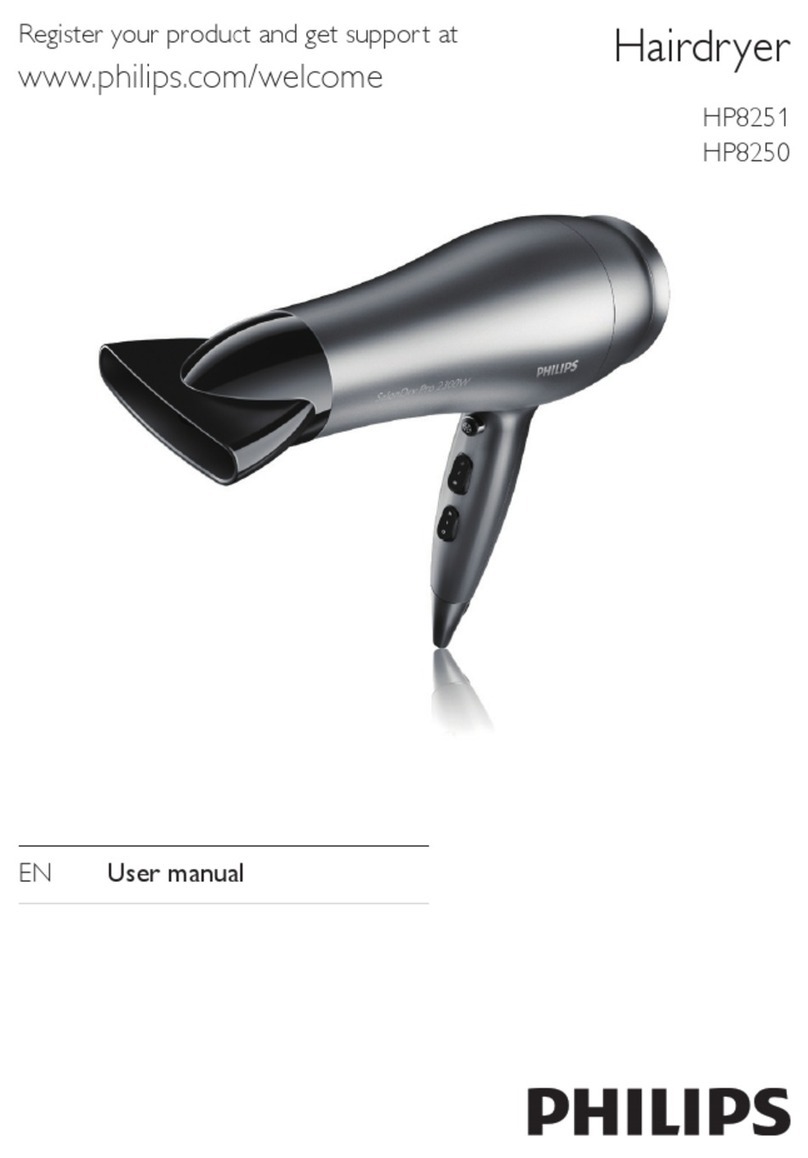 Philips HP8250/03 user manual