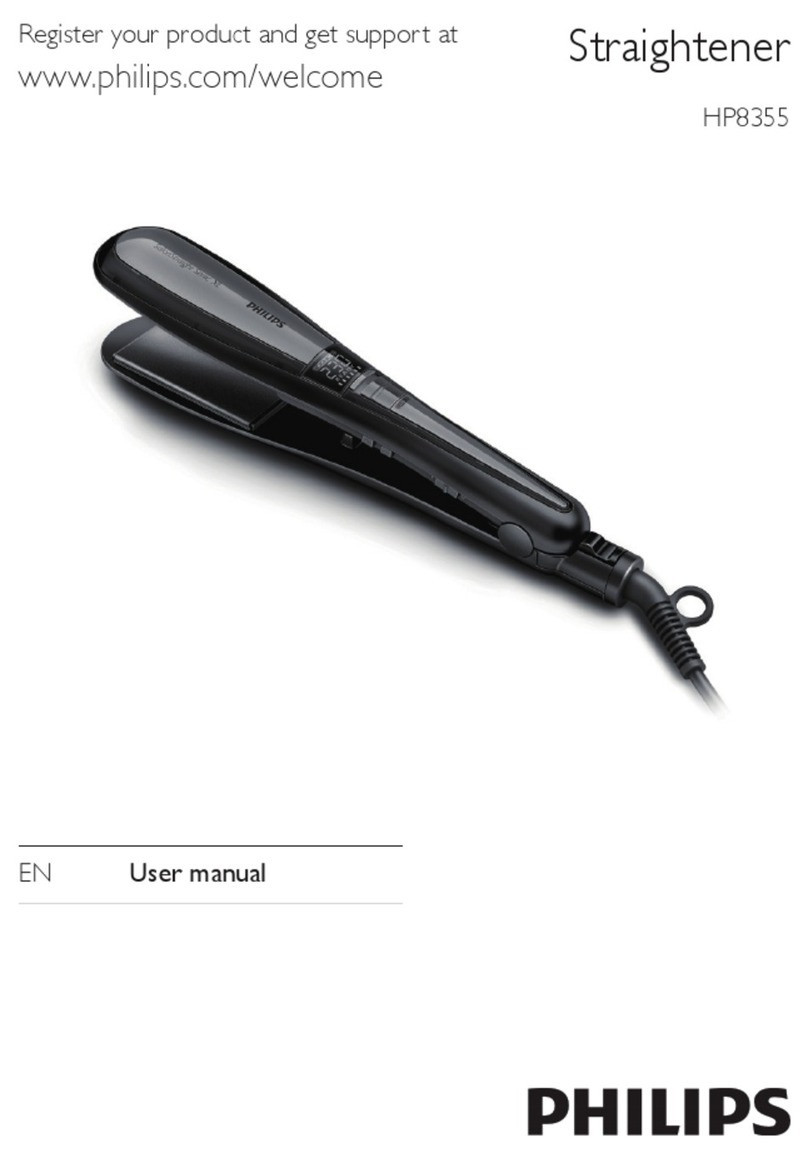 Philips HP8355/00 user manual